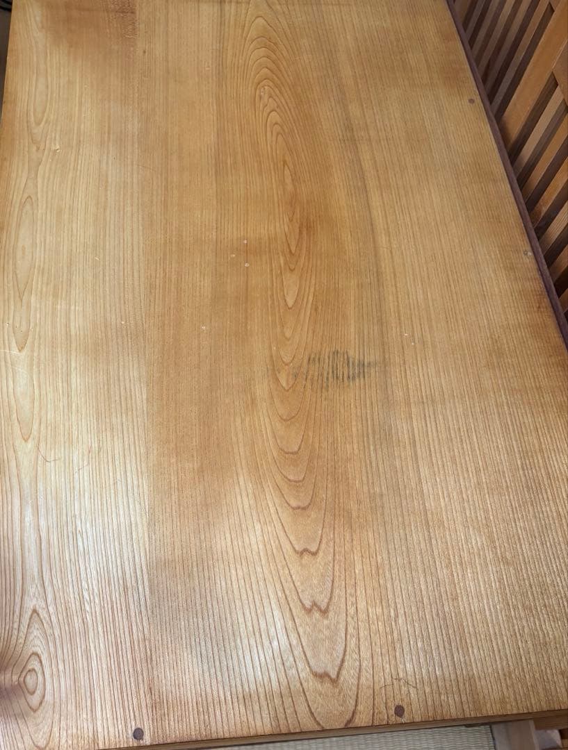 アンティーク 文机 テーブル センとナラ リペア済み