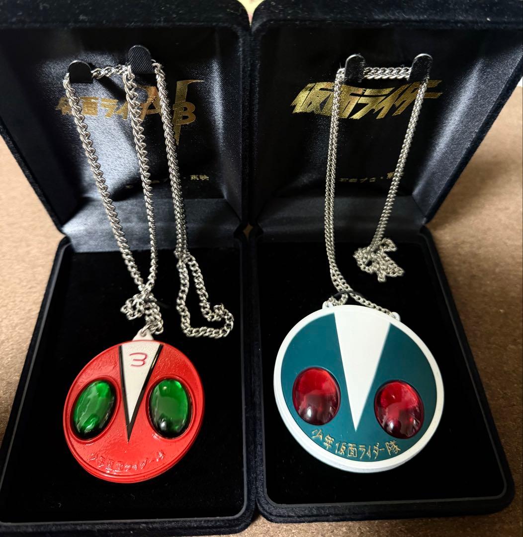 少年仮面ライダー隊 ペンダント V3ペンダント　仮面ライダー東映ヒーローネット