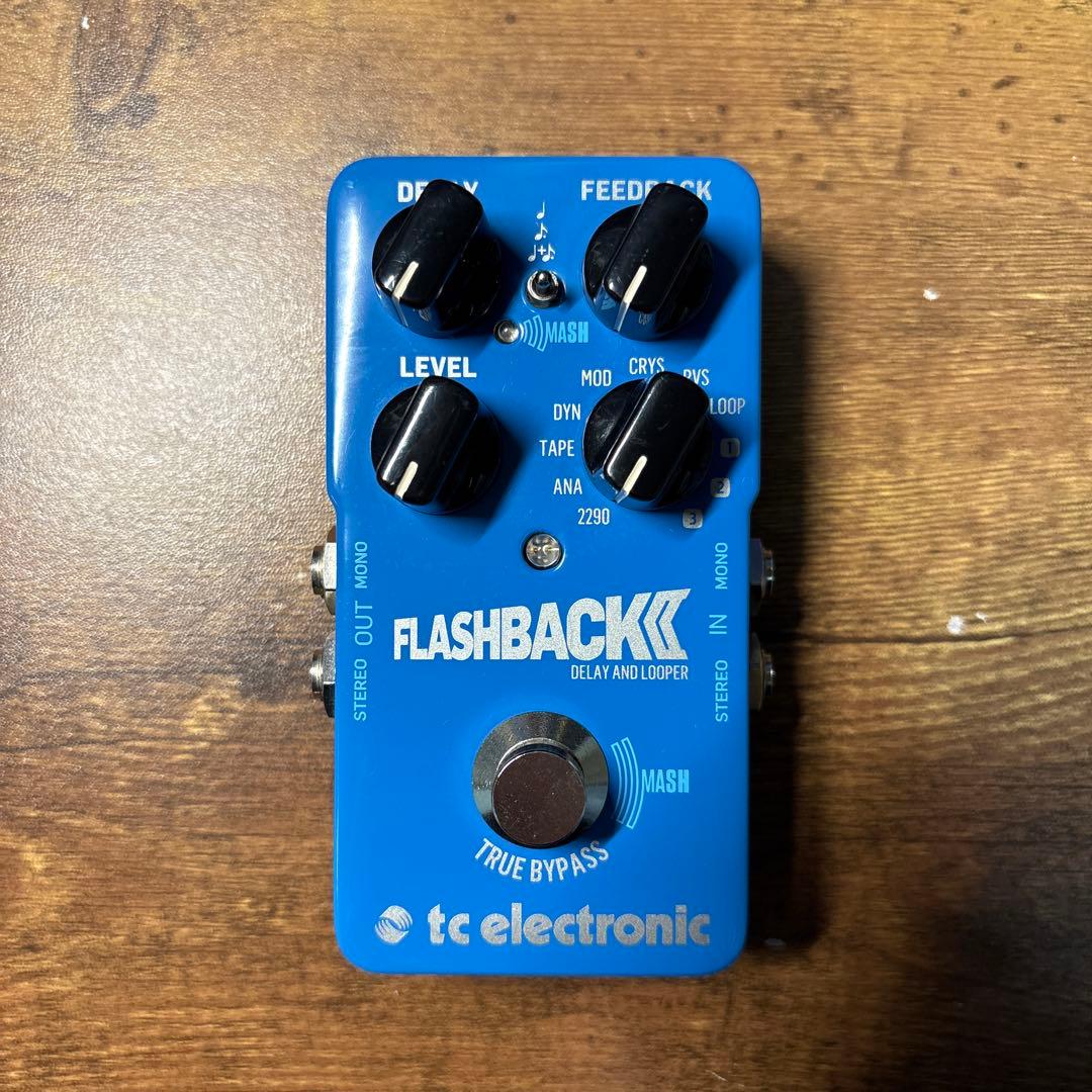 ギター tc electronic FLASHBACK 2 DELAY