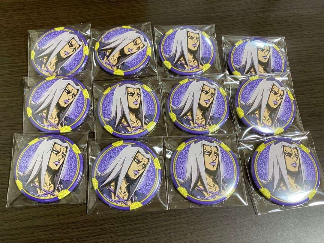 レオーネ・アバッキオ AGF缶バッジジョジョの奇妙な冒険 黄金の風 5部 12個