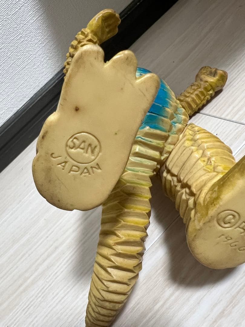 マルサン　レッドキング　ソフビ　当時物。