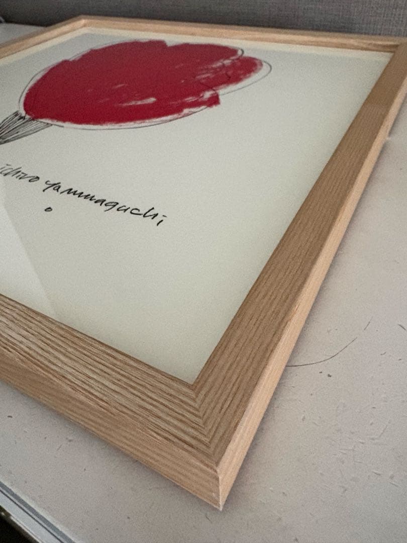 山口一郎 IDEE アートポスター　HANA-aka