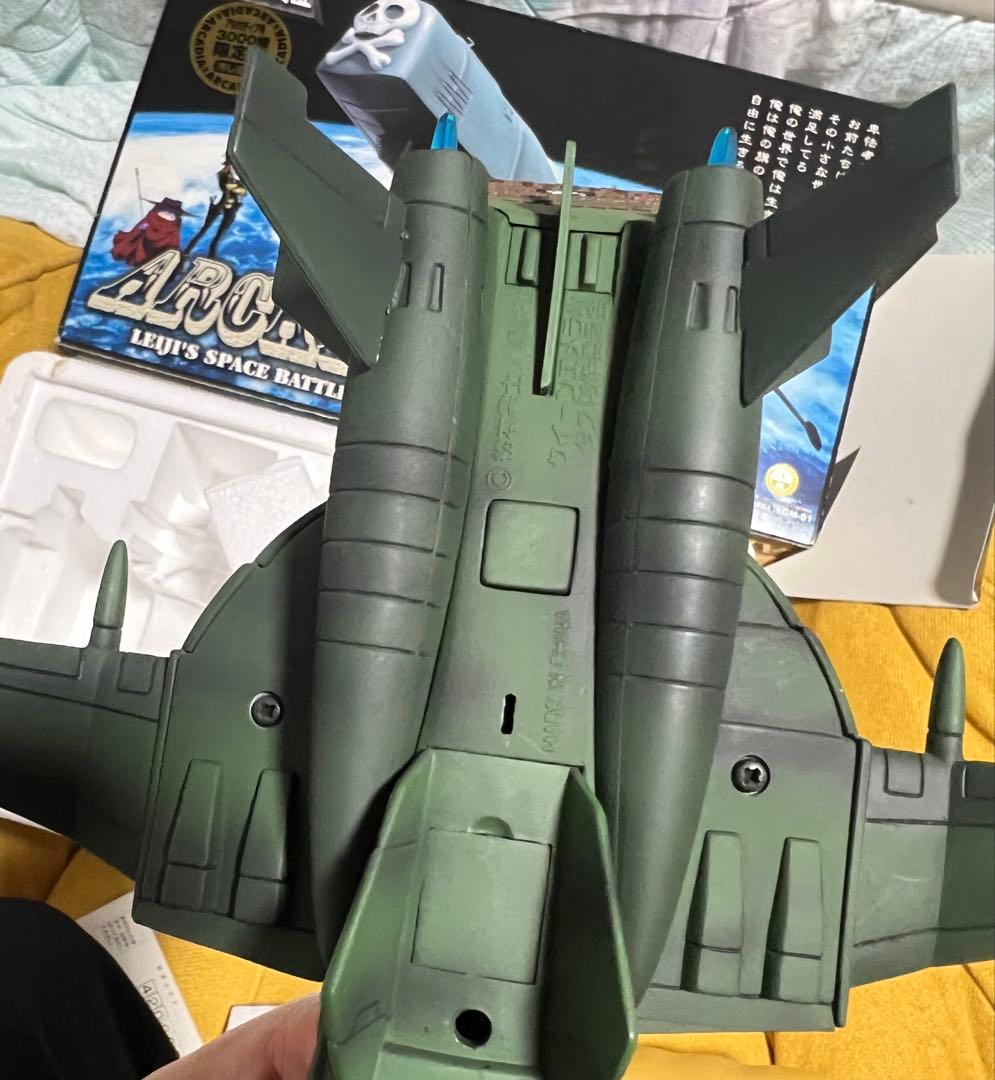 【開封】新世紀合金 SGM-01 アルカディア号 (限定 汚し塗装版)