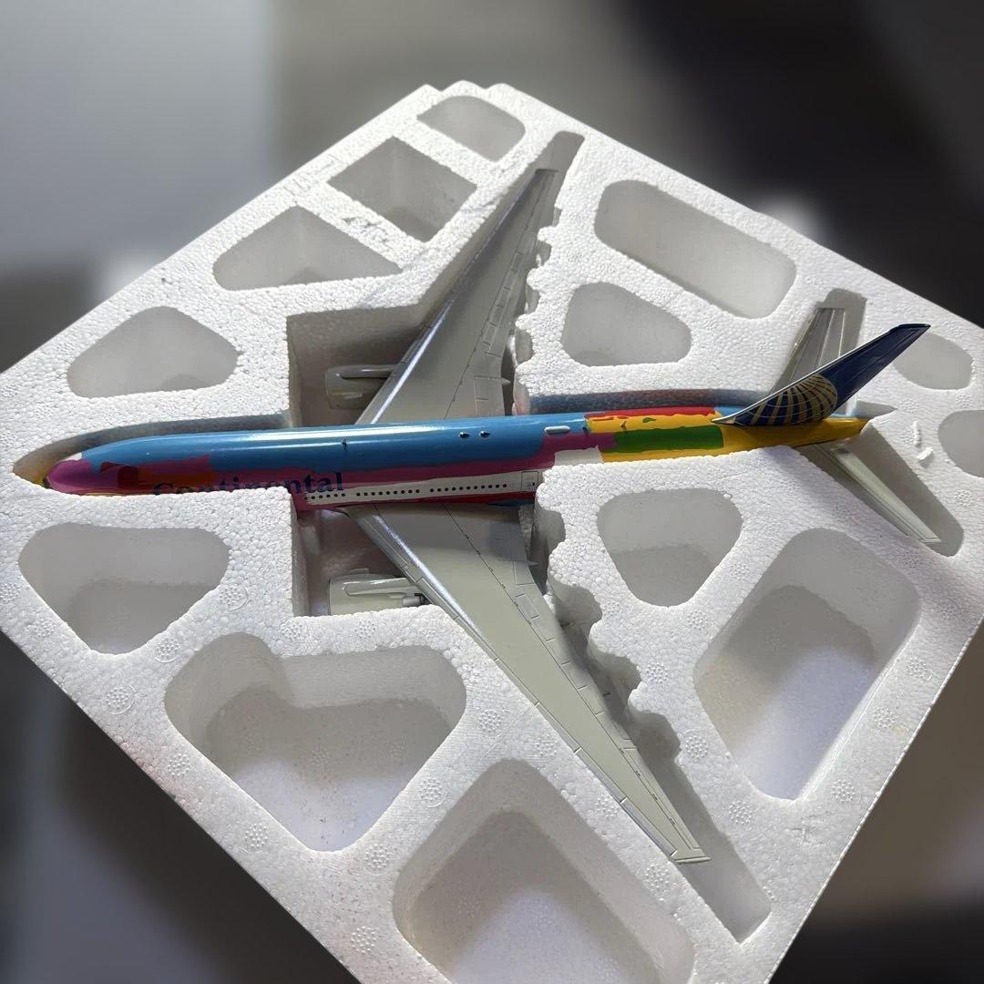 航空機・ヘリコプター Continental Boeing 777 NYC 2000 1:200