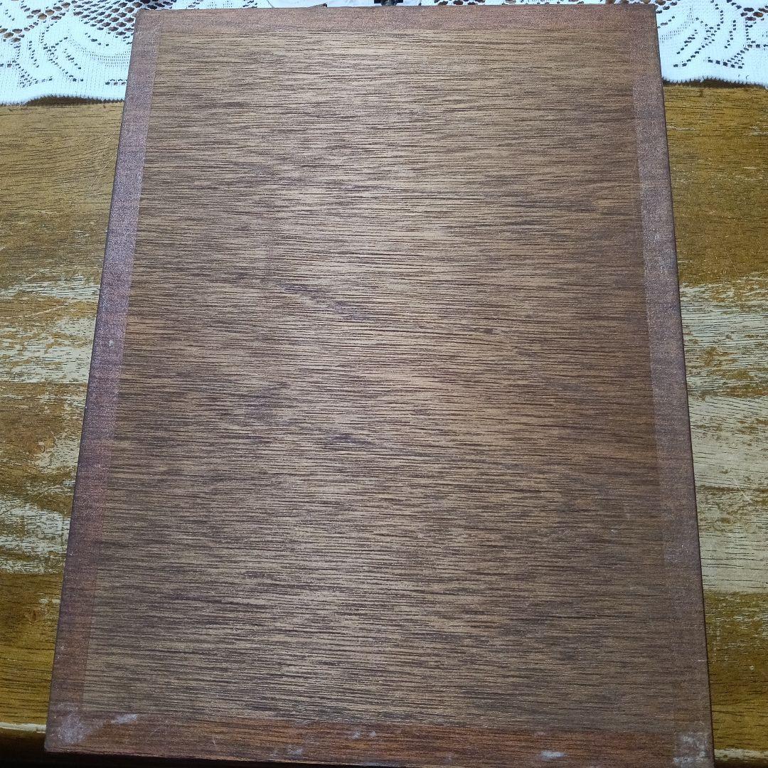 ♥ルドゥーテの薔薇　Rosa indica vulgaris　陶板風木製プレート