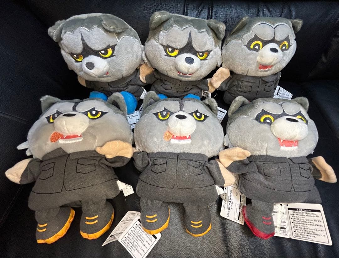 マンウィズアミッション　パペット　6体セット