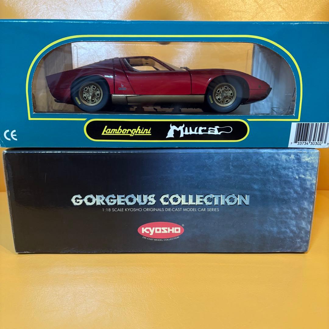 コンセプト企画 1/18 京商・イオタ、アンソン・ミウラ2台