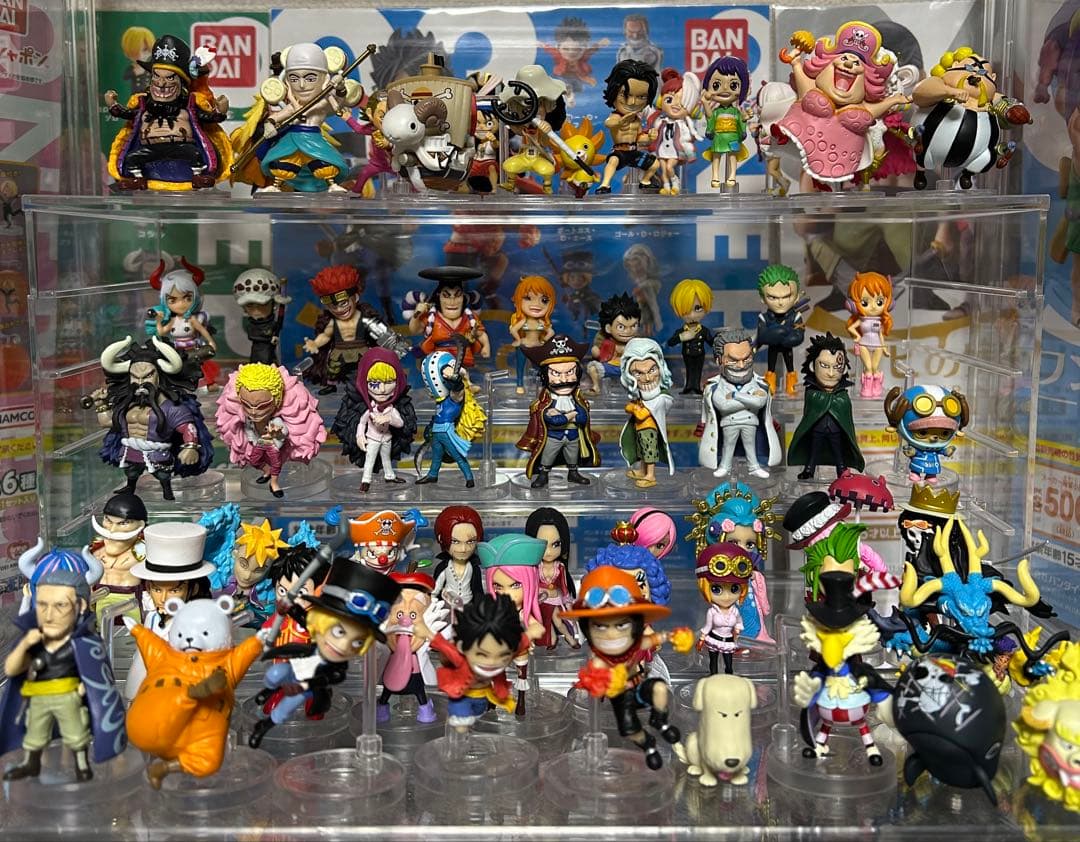 【即購入禁止】ワンピース フィギュアセット バンダイ ワンピの実 61体セット