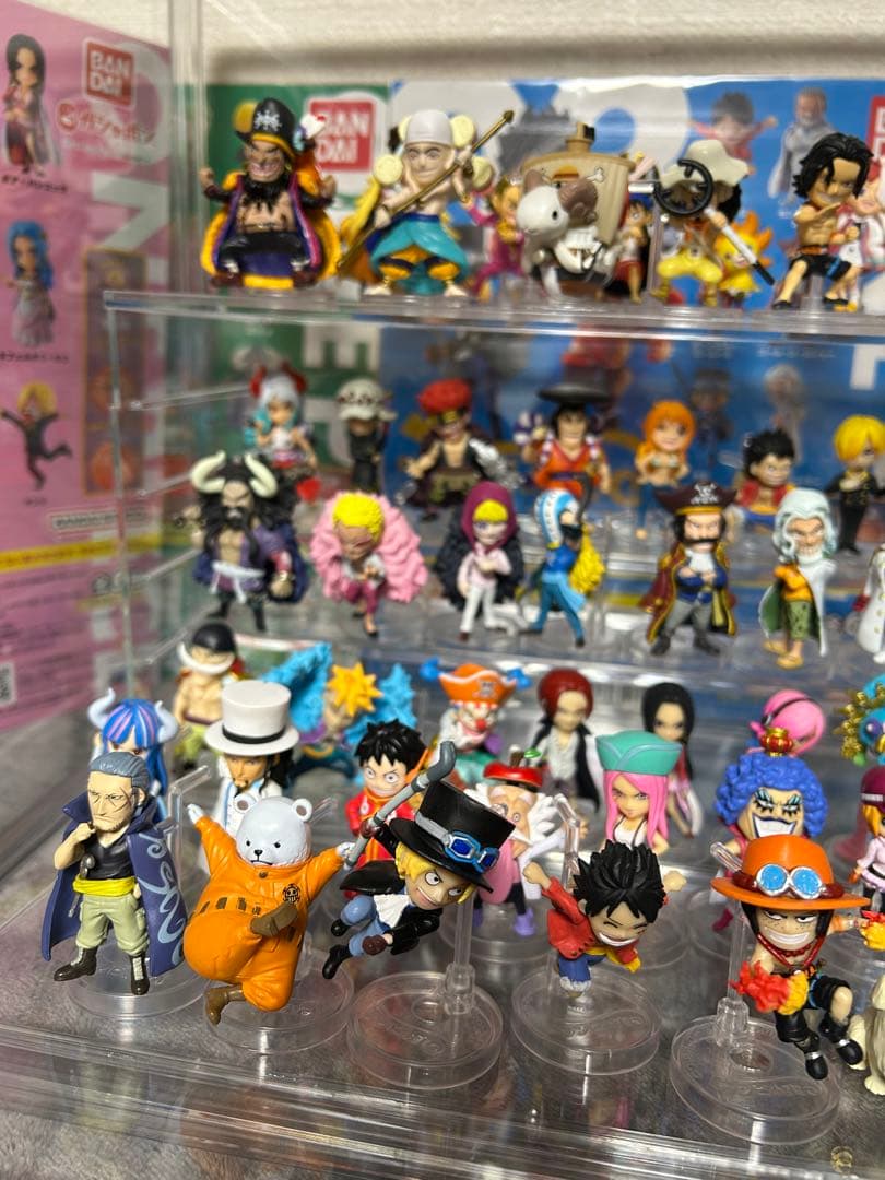 【即購入禁止】ワンピース フィギュアセット バンダイ ワンピの実 61体セット