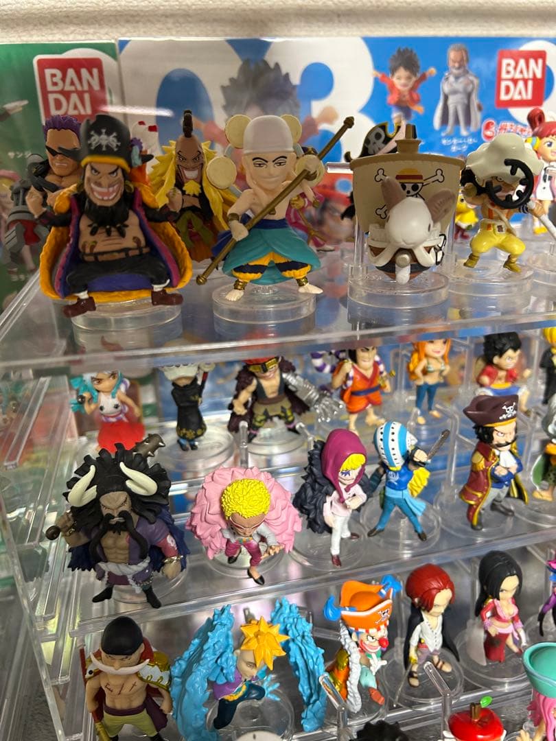 【即購入禁止】ワンピース フィギュアセット バンダイ ワンピの実 61体セット