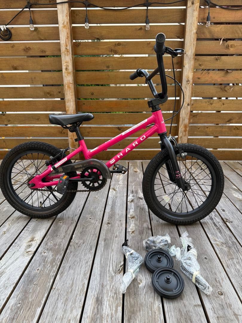HARO BIKES SHREDDER 16 補助輪付 kids BMX 自転車