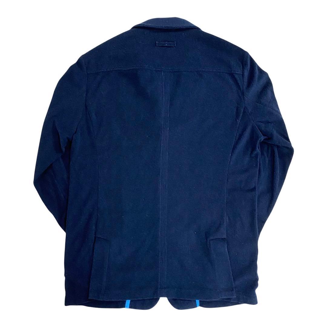 美品　and per se アンパシィ　テーラードジャケット　ネイビー　L 紺