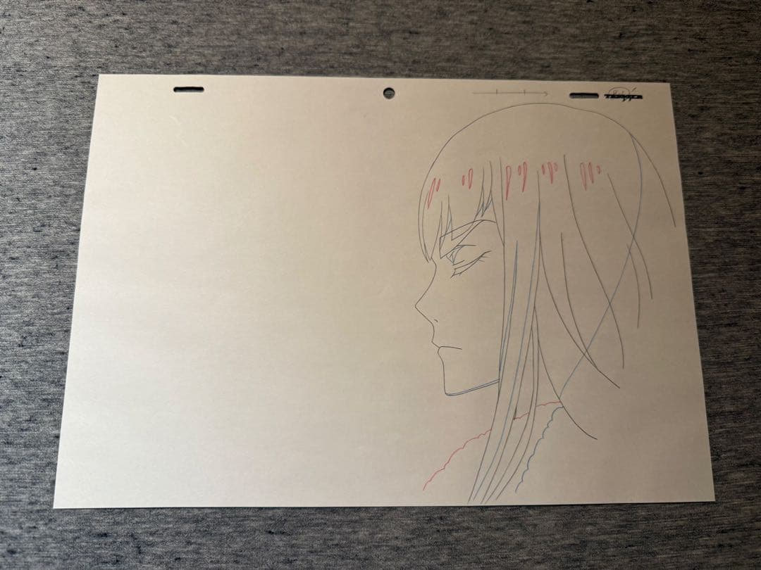 キルラキル 生動画 3枚セット 流子 皐月×2 原画