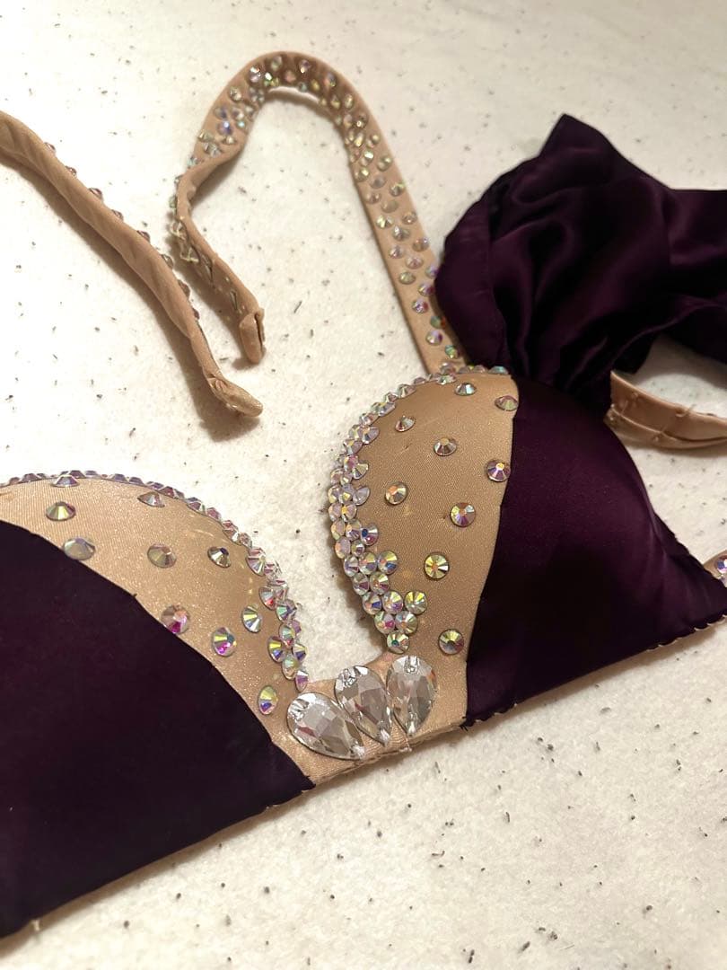 Madela、紫のベリーダンス 衣装