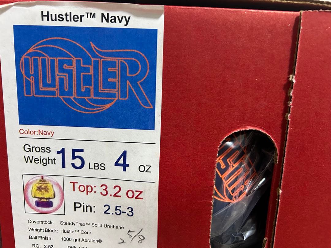 送料込み【新品】ハスラー・ネイビー　ロトグリップ　15ポンド4オンス 5