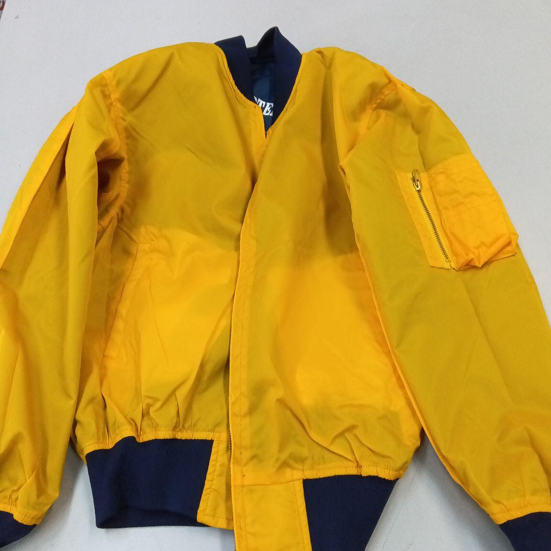 デッド極美品　BX品　80s〜航空自衛隊F15プリント航空上衣　MA1