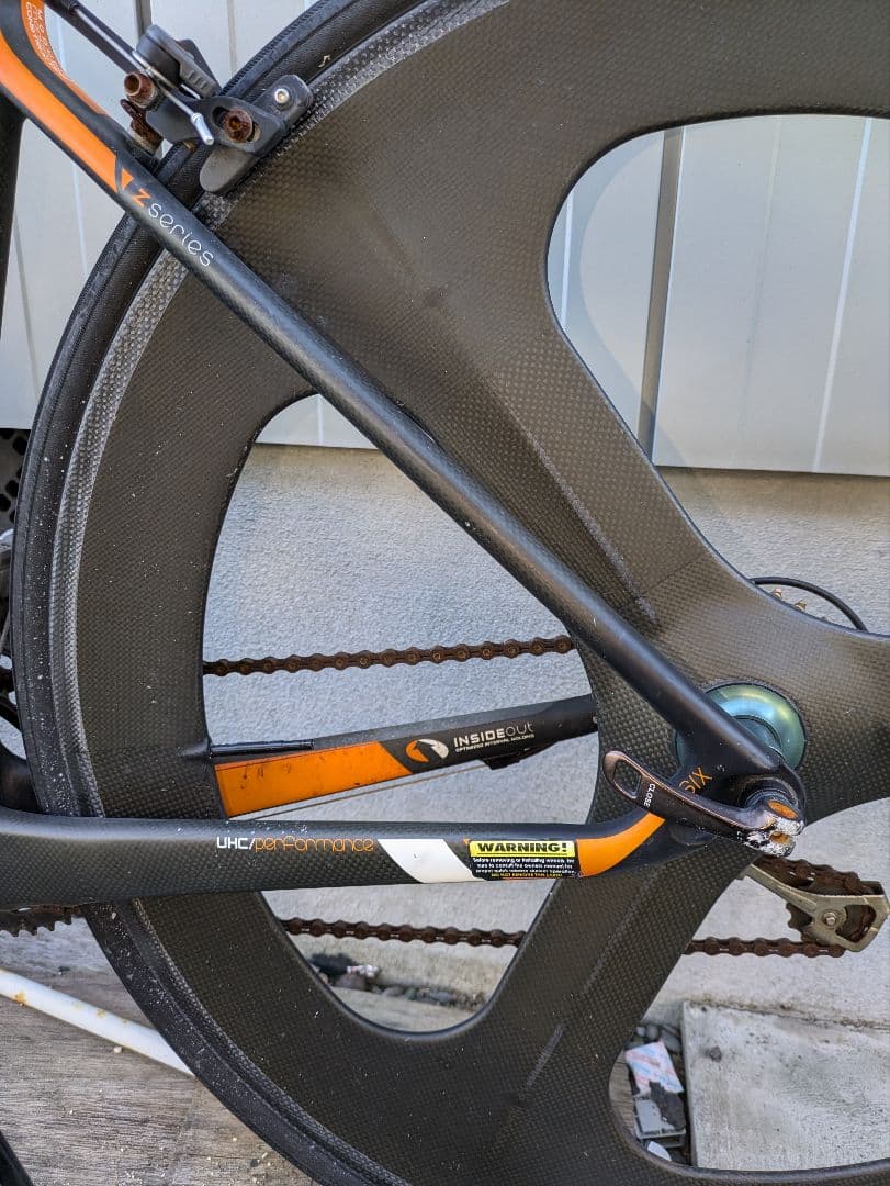 スポークホイール　カーボン　ノーブランド