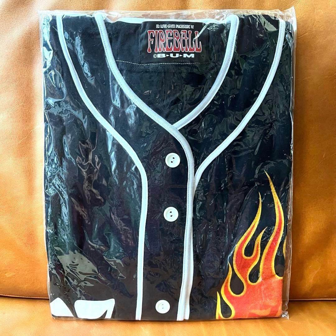 【新品】B'zライブ ベースボールシャツ FIREBALL'97