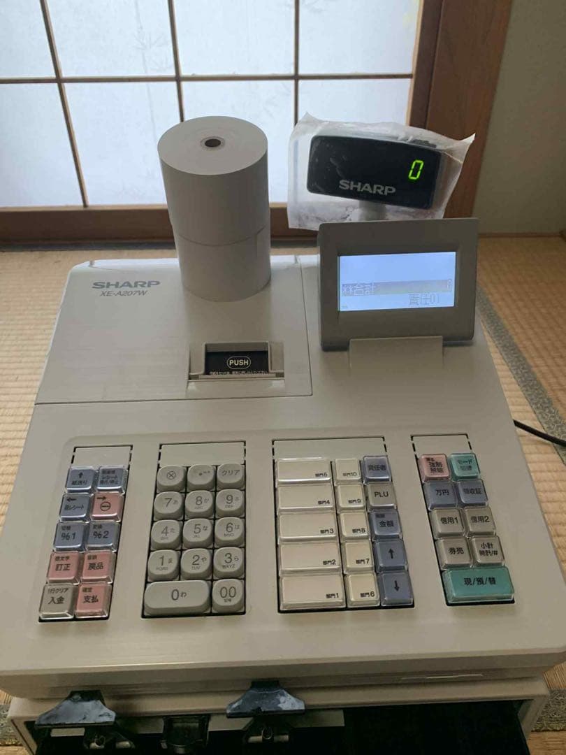 SHARP XE-A147 ホワイトレジスター