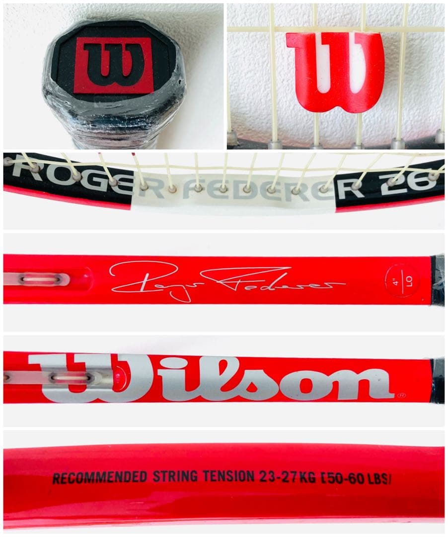 ウィルソン『ロジャーフェデラー26』US限定テニスラケット／シグネチャーモデル