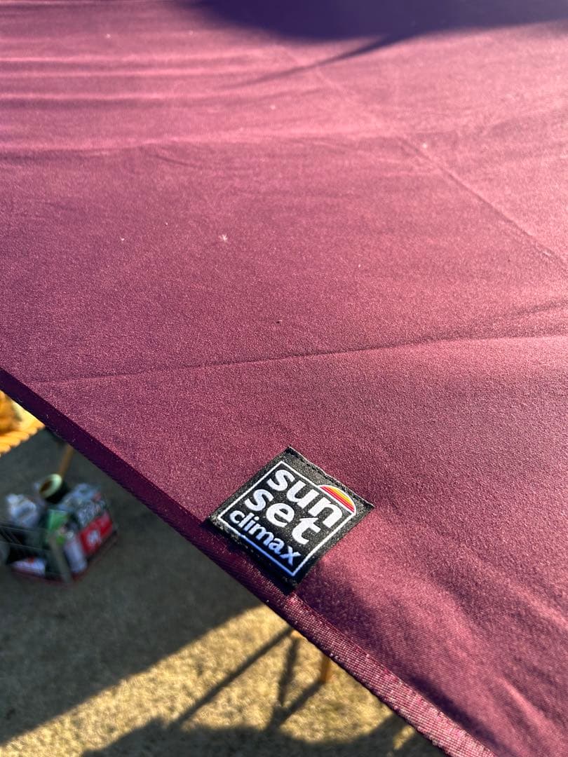 サンセットクライマックス　Tarp CT 01 バーガンディ タープ