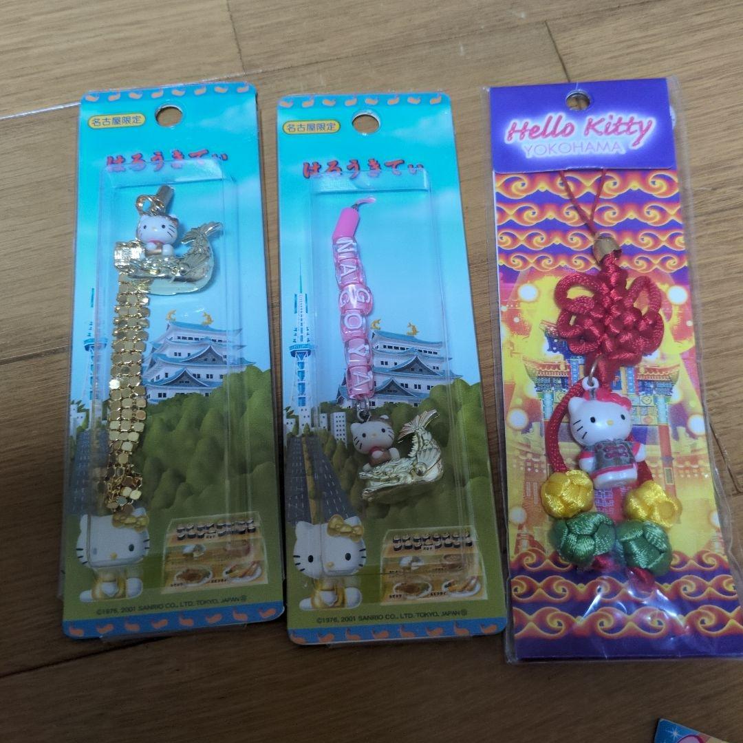 ハローキティ・マイメロディ ストラップセット