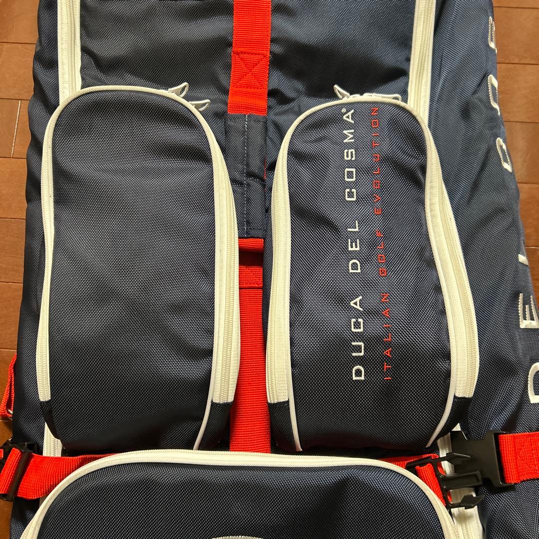 キャスター付ゴルフトラベルバッグ DUCA DEL COSMA キャディバッグ