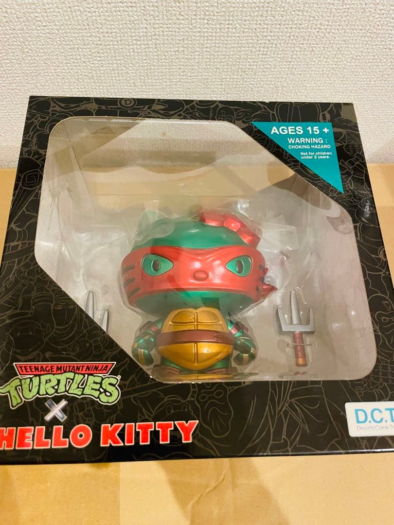 ハローキティ　タートルズコラボ　KT×TMNT フィギュア　希少