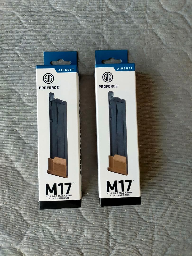 SIG M17 M18 co2マガジン ライラックス タン 2本セット 未使用品