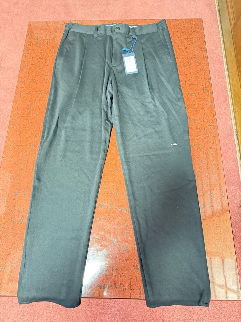 ムータマリンゴルフブラック スラックス メンズパンツ