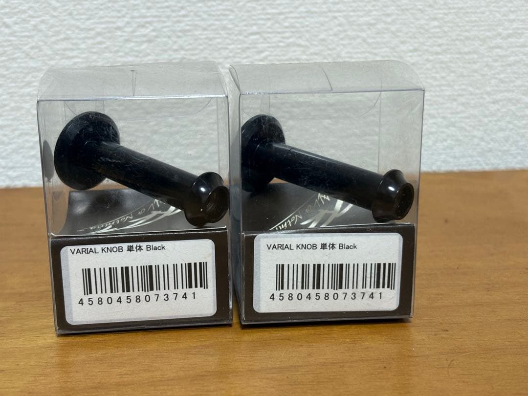 VARIAL KNOB バリアルノブ 単体 ブラック 2個セット