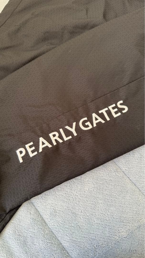 パーリーゲイツ ゴルフウェア パンツ 蓄熱保温 黒 ブラック メンズ