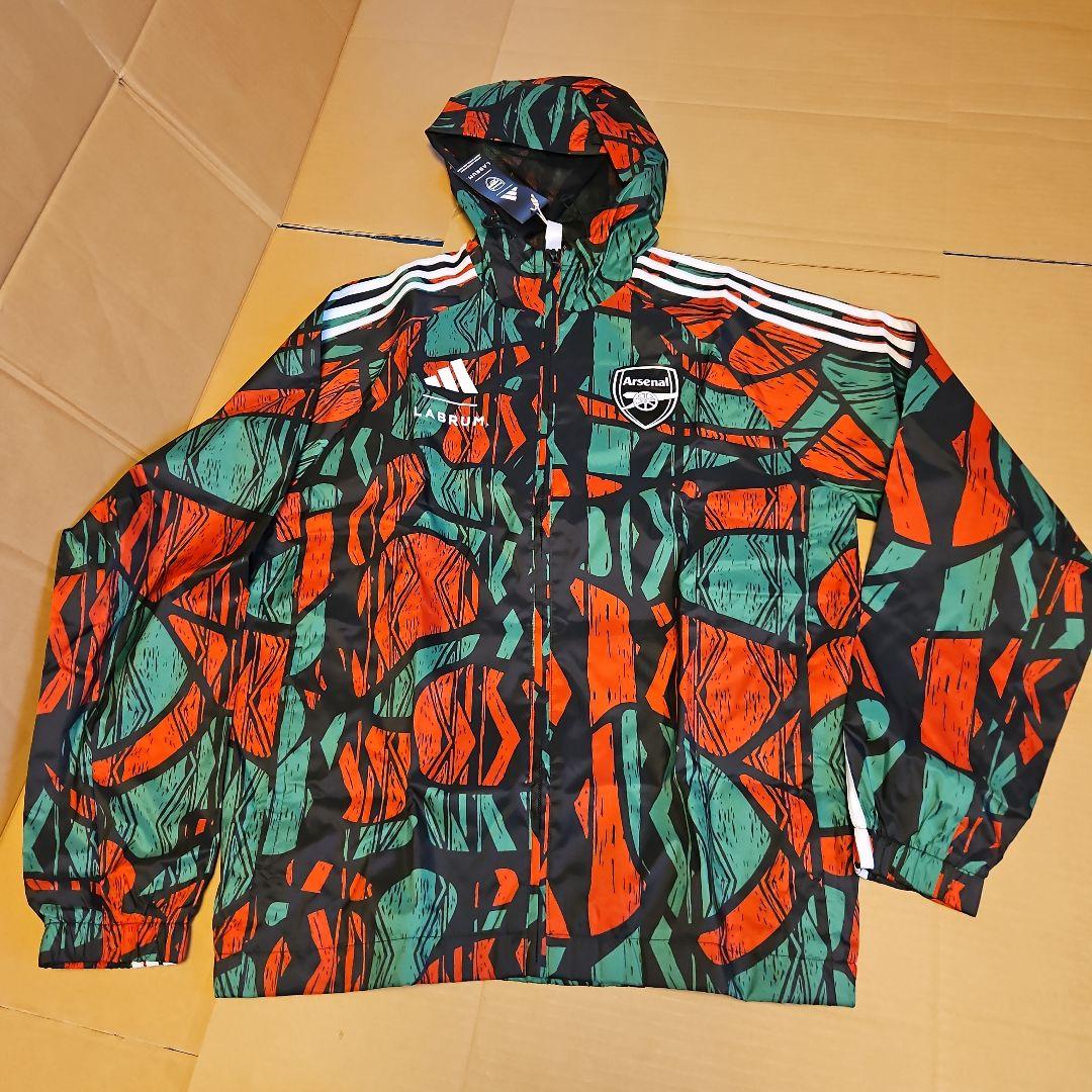 アーセナルFC × LABRUM シーズナル ウインドブレーカー Lサイズ 新品