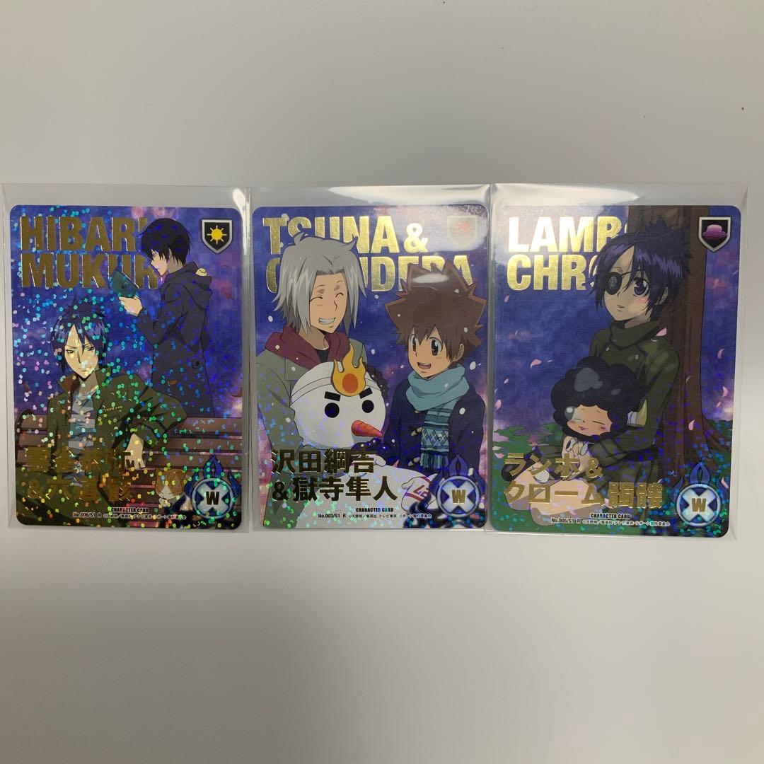 家庭教師ヒットマンREBORN！CCG カード3枚セット