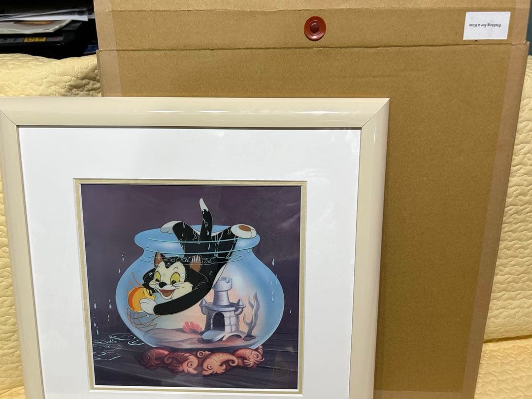 ディズニー　フィガロのセル画