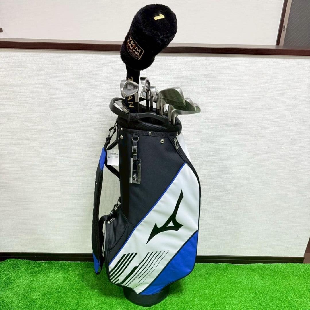 MIZUNO Zephyr メンズゴルフクラブセット 未使用キャディバッグ付き