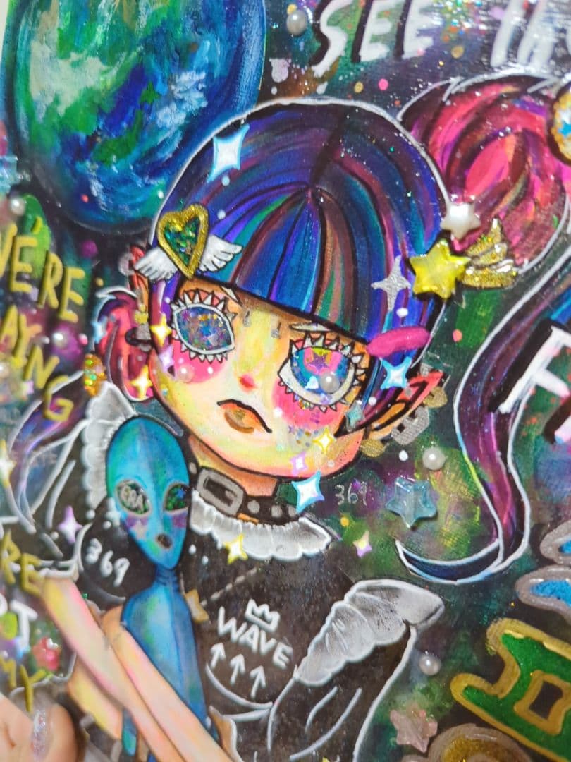 一点物アート/Cosmic Prayer for Truth-宇宙から真実の祈り