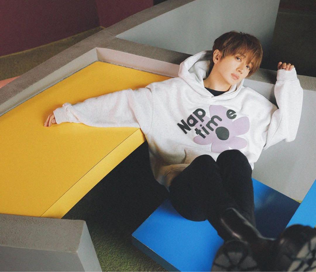 ナップタイム　naptime. Nissy 西島隆弘　パーカー　オートミール