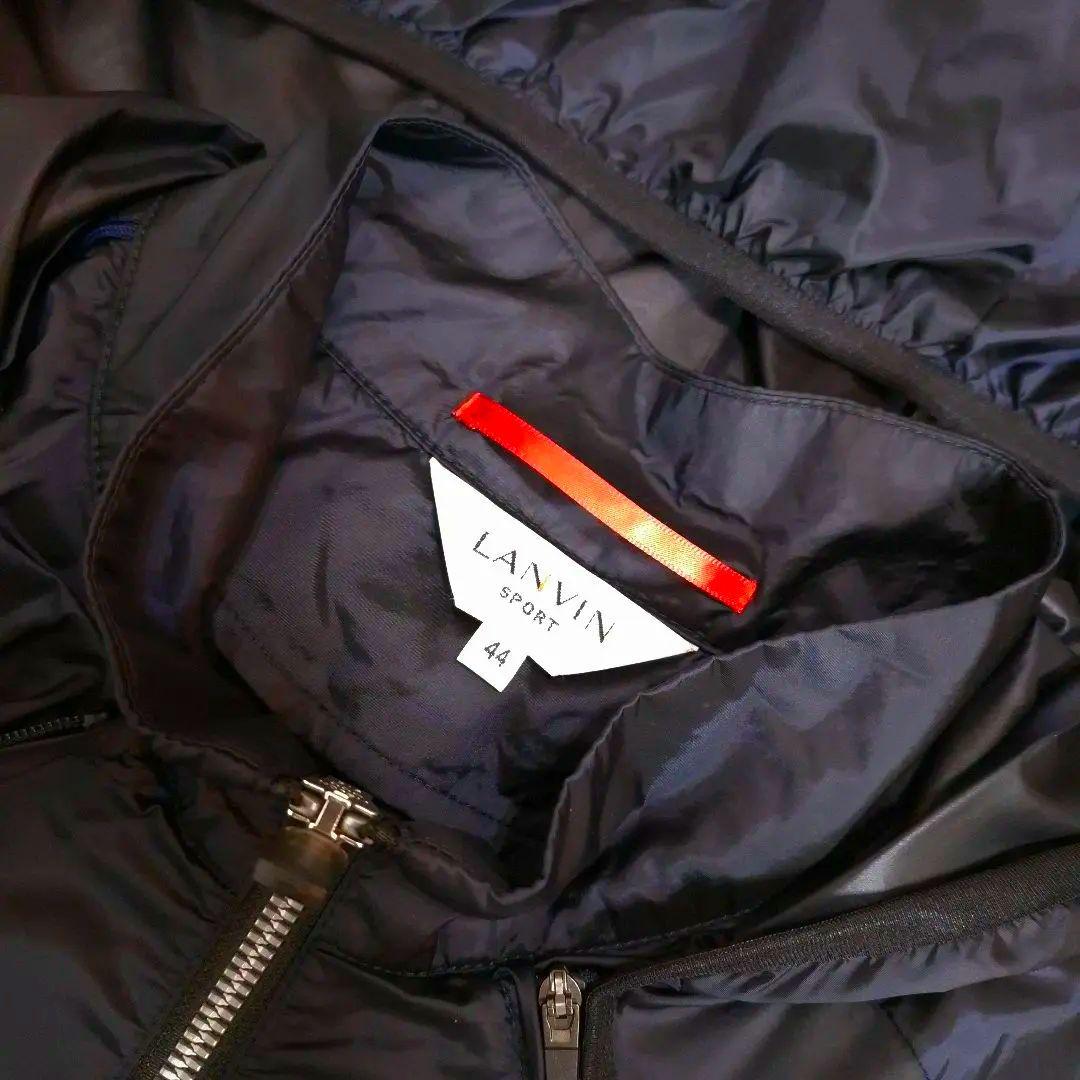 ランバンスポール】2WAY人気刻印ロゴマーク 長袖ゴルフブルゾンジャケット3L