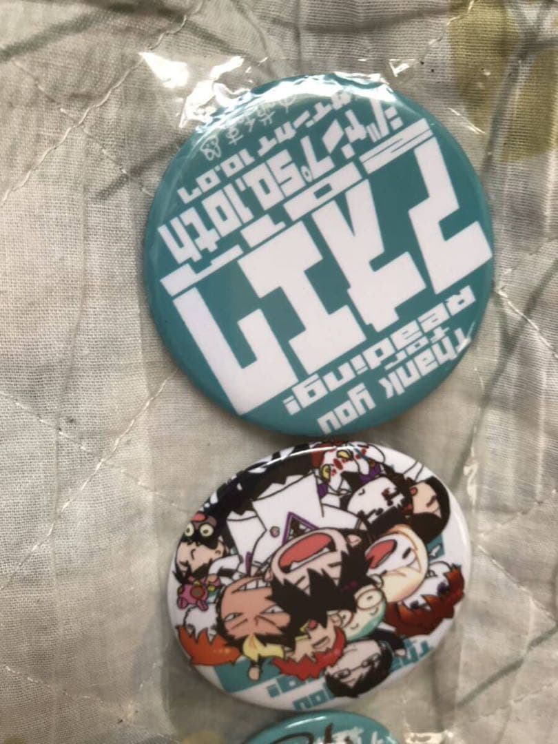 未開封 青の祓魔師 サイン会缶バッジセット 加藤和恵