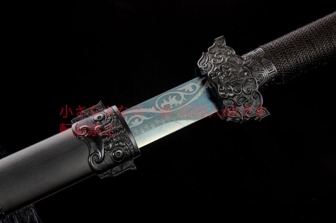 凛寒唐横刀-高性能マンガン鋼  武具 刀装具 日本刀 唐剣  模擬刀  居合刀