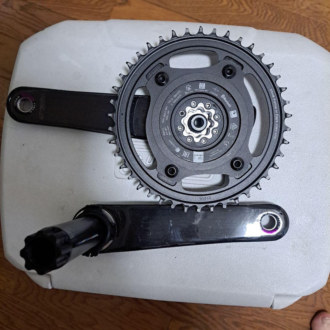 SRAM forse 170mmクランク クオークパワーメーター 42t