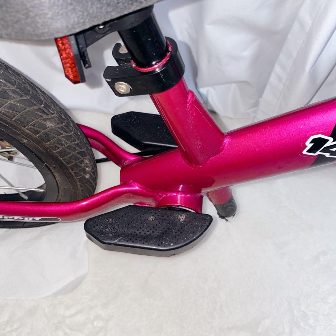 【★未使用級★】ストライダー 14x 14インチ　ピンク　キッズバイク