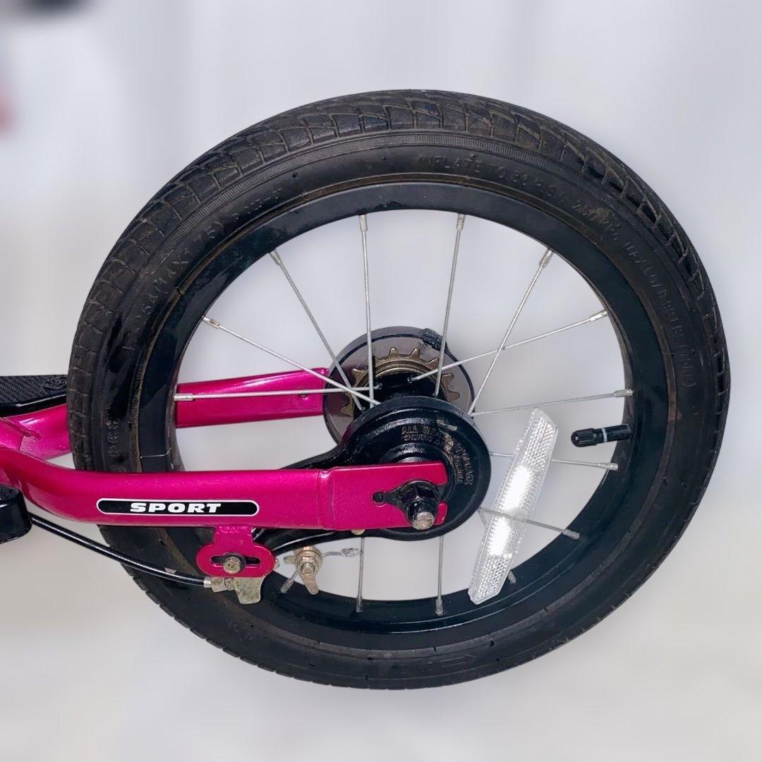 【★未使用級★】ストライダー 14x 14インチ　ピンク　キッズバイク