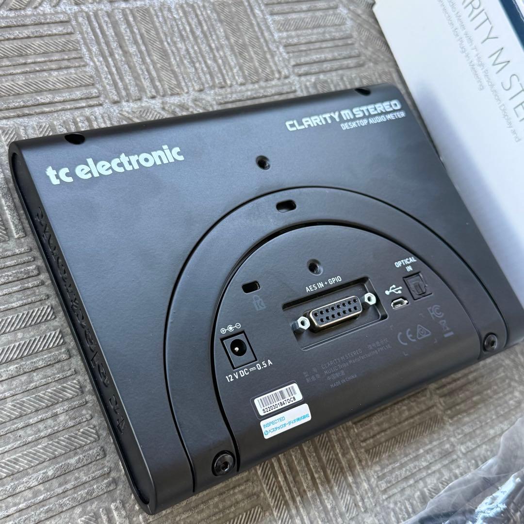 TC ELECTRONIC Clarity M Stereo ラウドネスメーター