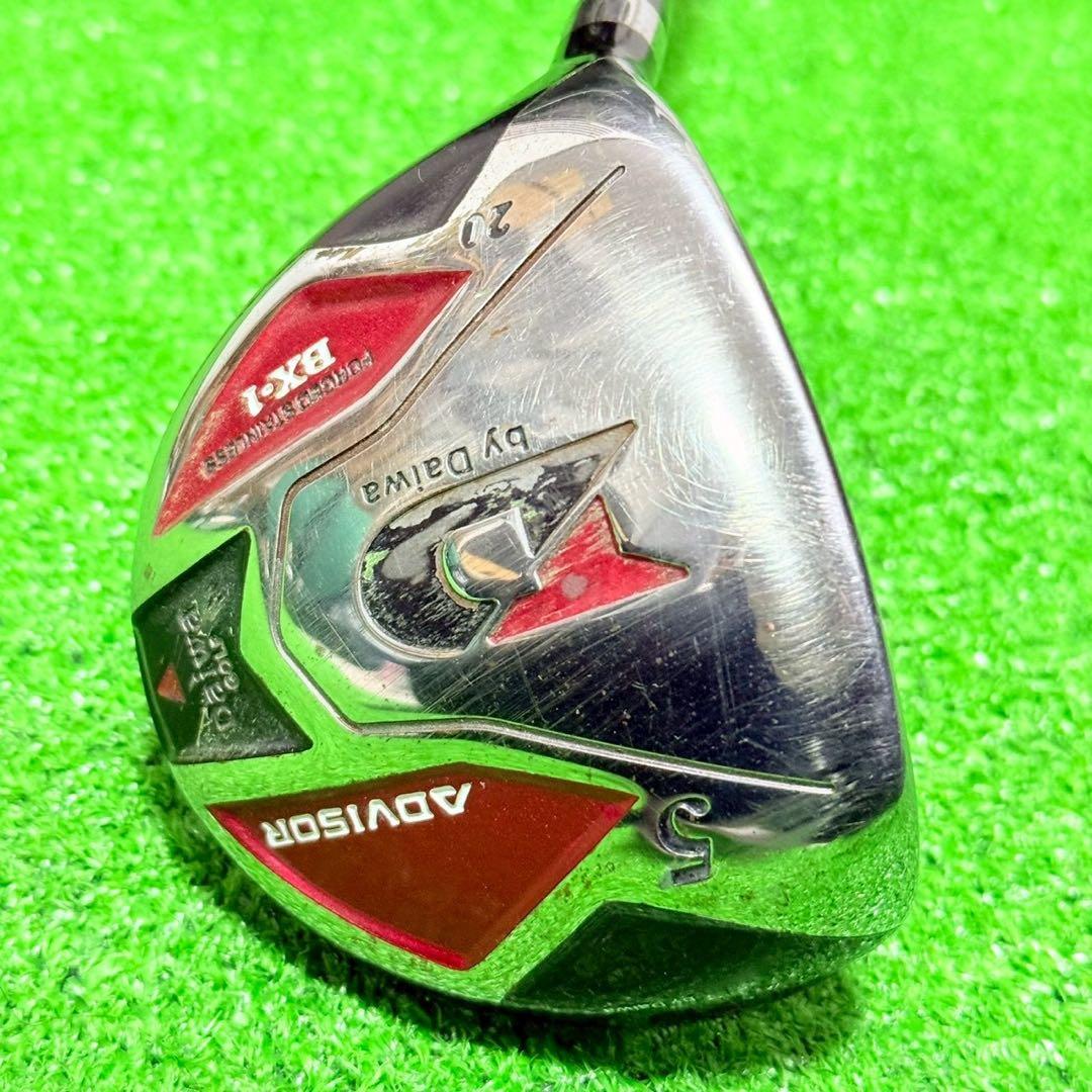 レフティー 左利き ADVISOR ゴルフクラブセット 9本 Sフレックス