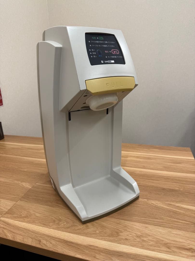 k*g様 美品サンデンワンショットOS3ソフトアイス抽出機 CIM-10A業務用