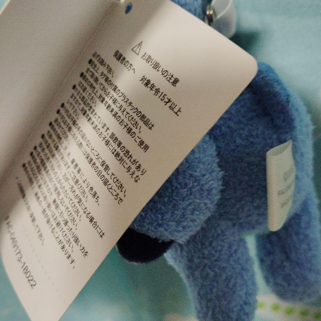 ディズニーストア　スティッチ　プラッシュキーチェーン　ぬいば