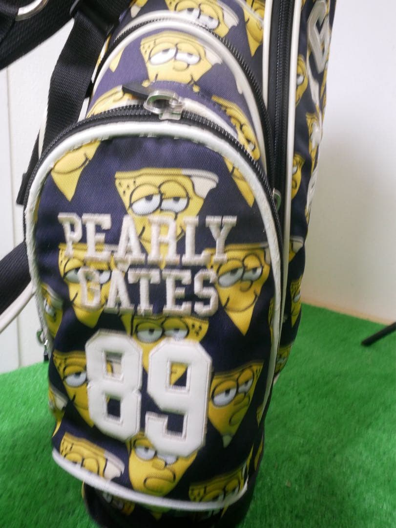 も*え様 PEARLY GATES キャディバッグ スポンジボブ　パーリーゲイツ