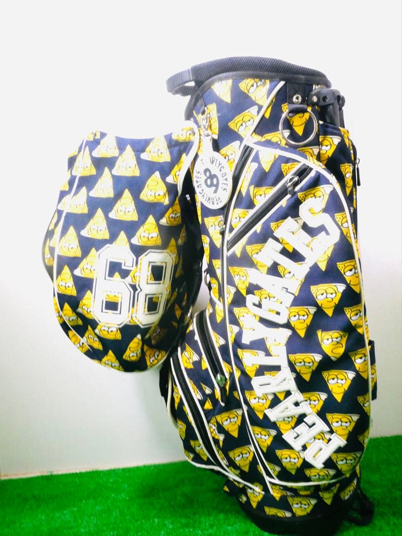 も*え様 PEARLY GATES キャディバッグ スポンジボブ　パーリーゲイツ